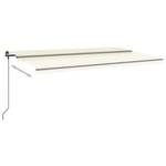 Markise 3006679-1 Creme - Tiefe: 600 cm