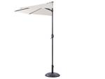 Parasol demi-rond GALATI Beige - Noir