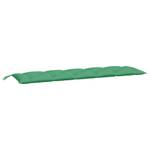 Coussin de banc de jardin Vert - Profondeur : 180 cm