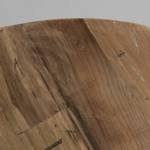 Table basse coque en teck recyclé Marron - Bois massif - 100 x 35 x 100 cm