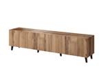 Meuble TV COME Marron - Bois massif - 200 x 52 x 40 cm