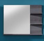 Miroir MiamiMaine Gris - En partie en bois massif - 72 x 57 x 20 cm