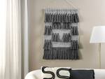 Suspension murale en tissu JIWA Gris - Fibres naturelles - 60 x 106 x 1 cm