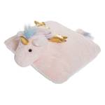 Dekokissen EINHORN Pink - Textil - 18 x 39 x 39 cm