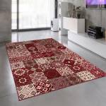 Tapis salon AF1 FAIAN 80x150 rouge Rouge - 80 x 8 x 150 cm