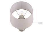 Tischlampen TRAISEN Beige - Silber - Weiß - Keramik - 28 x 48 x 28 cm