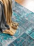 Flachgewebeteppich Tosca 7 Türkis - Textil - 115 x 1 x 180 cm