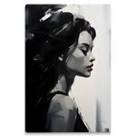 Tableau Canvas VISAGE De Femme Portrait 70 x 100 x 100 cm