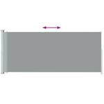 Seitenmarkise D9805 Grau - 500 x 1 x 180 cm