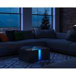 LED-Couchtisch Dandy Schwarz Hochglanz Hochglanz Schwarz