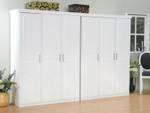 l' armoire Magnus Blanc - Bois massif - 280 x 190 x 55 cm