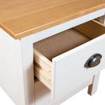 (2 Holz-Nachttisch Moderne Schubladen)