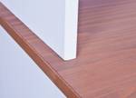 Sideboard Wright Weiß - Massivholz - 131 x 205 x 45 cm