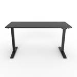 Bureau électrique Kento Noir - Largeur : 140 cm