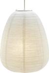 Lampenschirm Maki Weiß - Naturfaser - 43 x 1 x 43 cm