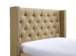 Bettrahmen MASSIMO Beige - 114 x 111 x 216 cm