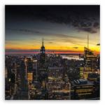 Panorama York auf New leinwand Bild City