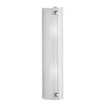 Lampada da parete Filo Alluminio/Bianco - Lunghezza: 35 cm