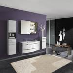 Salle de bain Halifax Pin couleur anthracite / Blanc brillant