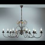 Lustre Campana Variante 5 - 10 ampoules, hauteur : 55 cm ; largeur : 38 cm, longueur : 110 cm