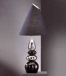 Lampe de bureau Stone Noir / Argenté