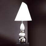 Lampada da tavolo Stone Bianco/Color argento
