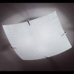 Lampada da soffitto Tira Bianco - Vetro - 45 x 45 cm