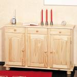 Sideboard Abaco Kiefer Massiv Natur