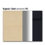 Stuhl High Fidelity (4er-Set) in schwarz