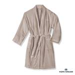 Peignoir Kimono Couleur sable - S