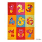 Tappeto Mallorca Numeri con animali - 120x180 cm