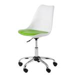 Chaise pivotante pour enfant Lana Blanche / vert pomme