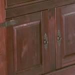 Buffet Zacateca Pin ancien marron colonial - 3 portes / 3 tiroirs