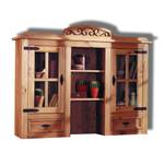 Credenza Zacateca III Legno massello di pino anticato Pino antico