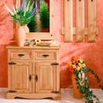 Dressoir Zacateca 2 deuren - massief antiek grenenhout - gewaxt