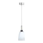 Lustre / Suspension Leaves 1 ampoule - Nickel mat / Chrome