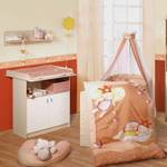 Ensemble économique Lena (2 éléments) Lit bébé et meuble à langer - Erable / Blanc
