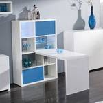 Schubladencontainer breit mit Glasfront, Blau - Blau