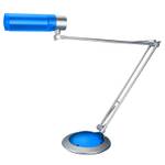 Bureaulamp met diffusor - blauw