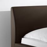 Gestoffeerd bed Alto Comfort bruin kunstleer - 160x200cm