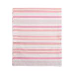 Mitteldecke Fino Streifen/Pink Multicolor - Textil - 80 x 80 cm