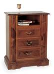 Commode Noser Marron - En partie en bois massif - 69 x 88 x 38 cm