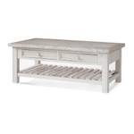 Table basse Opera Pin massif - Blanc