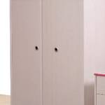 Smoozy Junior Set voor meisjes 3-delig - Kledingkast, opbergbed en bureau - Wit met roze kanten