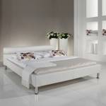 Gestoffeerd bed Anello kunstleer - Wit - 180 x 200cm