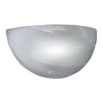 Wandlamp Pur Wit - Glas - 25 x 13 x 10 cm