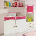 Commode Kate Prinzessinnen Roze - Wit - Hout - 100 x 86 x 38 cm