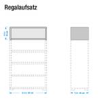 Regalaufsatz Medford Kernbuche