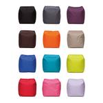 Pouf cub Scuba Cube Tessuto color antracite