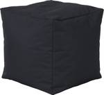 Pouf Scuba Cube Tissu anthracite